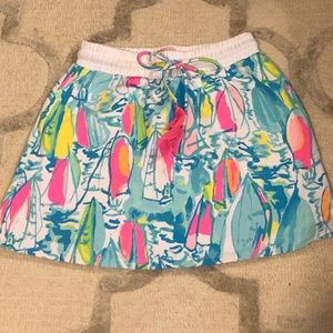 Lilly Pulitzer sailboat skirt !